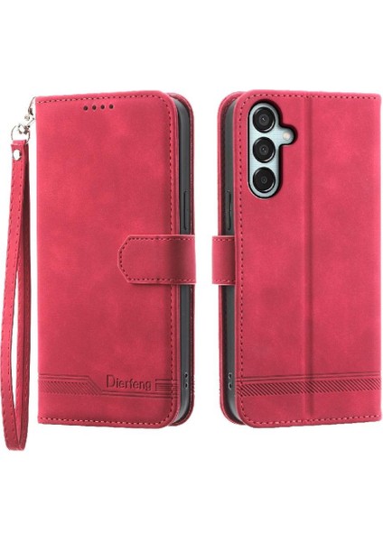 Bdt Shop Samsung Galaxy Flip Manyetik Kapatma Nakit Cep Bileklik Için Flip Case (Yurt Dışından)