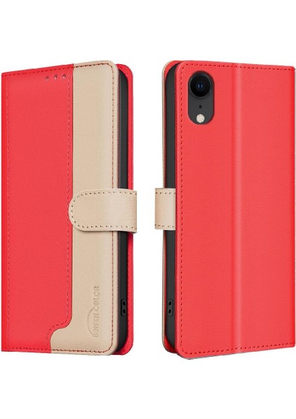 IPhone Xr Kart Yuvaları Tutucu Kickstand Darbeye Tpu Iç Için Flip Case (Yurt Dışından)