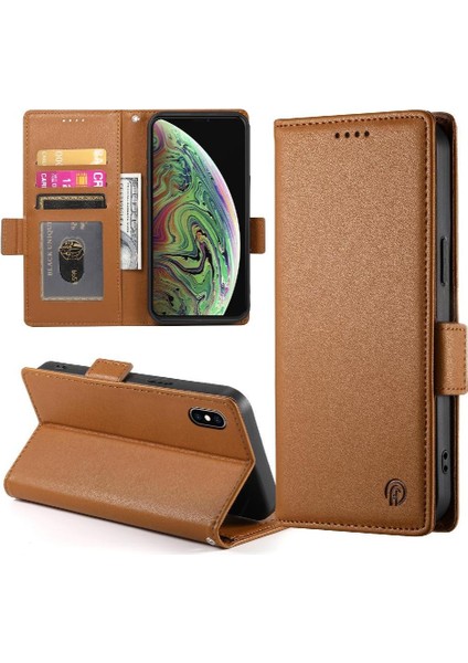 IPhone Xs Max Flip Kart Yuvaları Iş Günlük Kullanım Cüzdan Için Flip Case (Yurt Dışından) modelleri