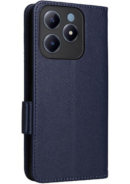 Realme C63 4g Için Flip Case Pu Deri Cüzdan Manyetik Yan Toka Kartı (Yurt Dışından) fırsatları