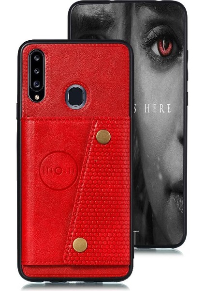 Samsung Galaxy A20S Cüzdan Kılıf Için Cüzdan Kılıf Darbeye Koruyucu Kart (Yurt Dışından) modelleri