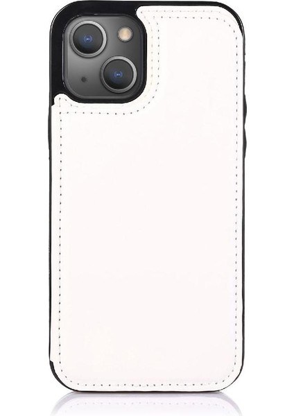 Kart Tutucu ile IPhone 14 Için Cüzdan Durumda Pu Deri Kart Yuvaları Kickstand (Yurt Dışından) modelleri
