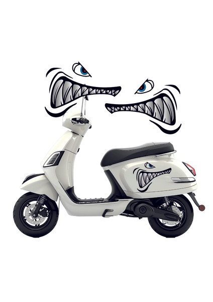 Kızgın Köpek Balığı Sticker 00098 fiyatları