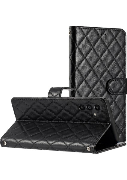 Samsung Galaxy A54 5g Manyetik Folio Pu Deri Cüzdan Tpu Için Flip Case (Yurt Dışından)