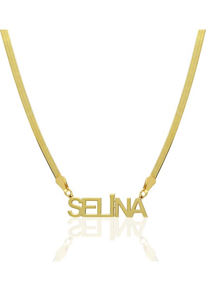 Yılan Zinciri Isim Kolye