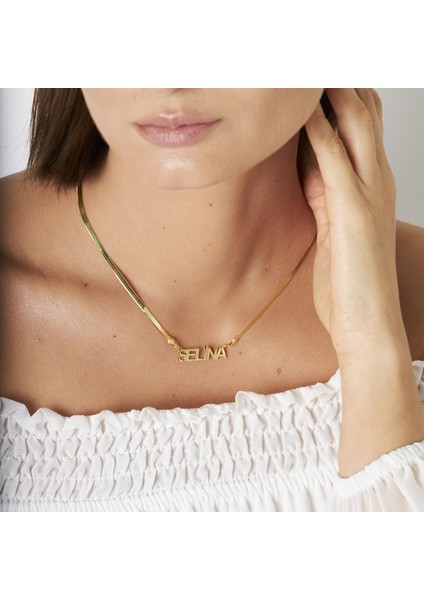 Yılan Zinciri Isim Kolye fırsatları