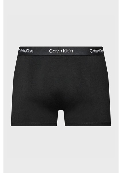 Calvin Klein Pamuklu Esnek 3 Pack Boxer 000NB3528EN26 Erkek Boxer 000NB3528E N26