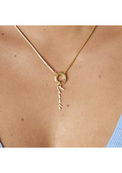 Gemici Kilitli Isim Kolye modelleri