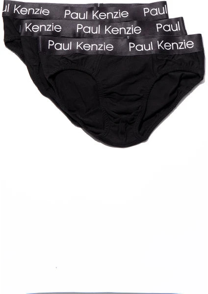 Paul Kenzie 3'lü Erkek Slip Külot - Comfort Flex - Zebra