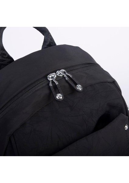 Kadın Çok Gözlü Su Geçirmez Hafif Sırt Çantası Siyah fiyatları