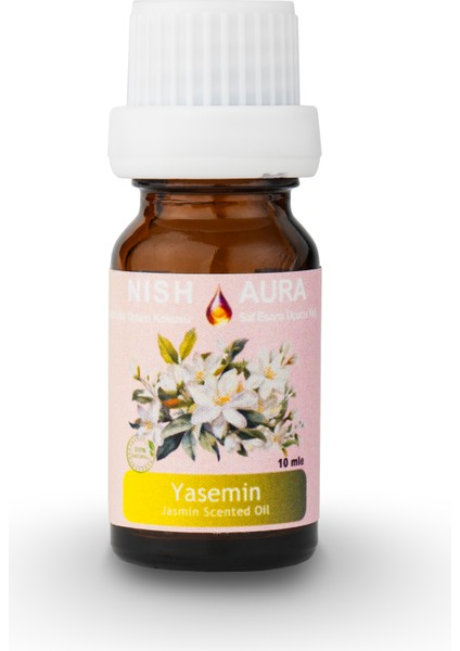 10ml Yasemin-Jasmine Oda Kokusu Aromatik Esansiyel Uçucu Yağ