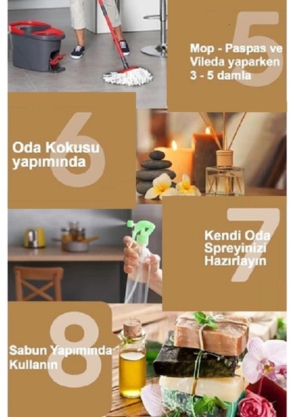 10ml Yasemin-Jasmine Oda Kokusu Aromatik Esansiyel Uçucu Yağ