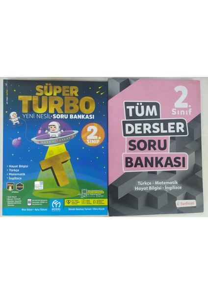 Eğitim Yayıncılık 2 Sınıf Süper Yeni Nesil Soru Bankası+ Tudem Tüm Dersler Soru Bankası