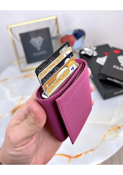 Mekanizmalı Cüzdan Hakiki Deri fiyatları