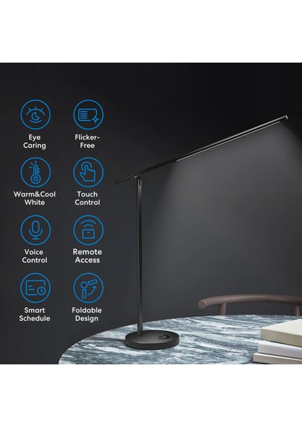 Akıllı Masa Lambası MDL110M (Apple Home Destekli)