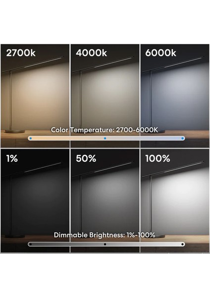 Akıllı Masa Lambası MDL110M (Apple Home Destekli)