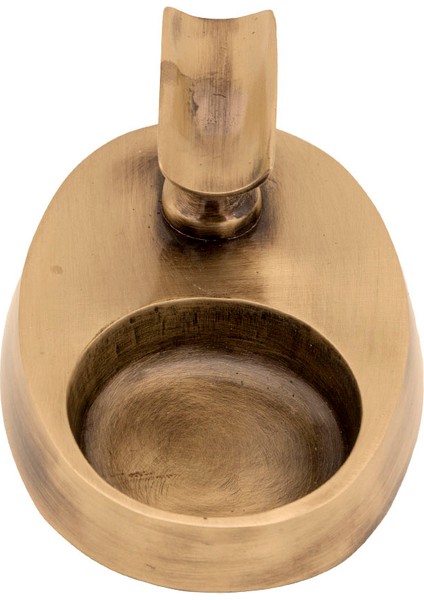 Pirinç Döküm Küllük Puro Kül Tablası Mat