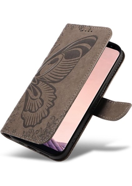 Samsung Galaxy S8 Için Flip Case Kredi Kartı ile Ayrılabilir El Kayışı (Yurt Dışından) modelleri