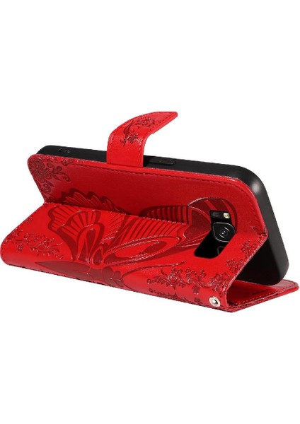 Samsung Galaxy S8 Için Flip Case Kredi Kartı ile Ayrılabilir El Kayışı (Yurt Dışından) fırsatları