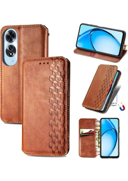 Oppo A60 4g Için Flip Case Zarif Iş Moda Tasarım Kapak Çevirin (Yurt Dışından) modelleri