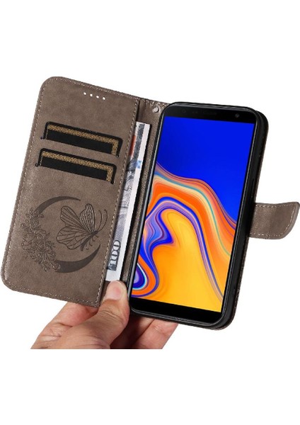 Samsung Galaxy J6 Artı Yüksek Kaliteli Deri Ayrılabilir El Için Flip Case (Yurt Dışından) modelleri