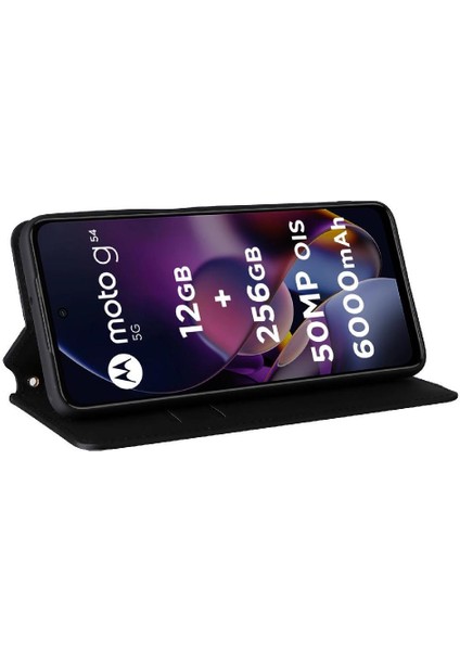 Motorola Moto G54 5g Pu Deri Kart Yuvaları Tutucu Manyetik 3D (Yurt Dışından) fırsatları