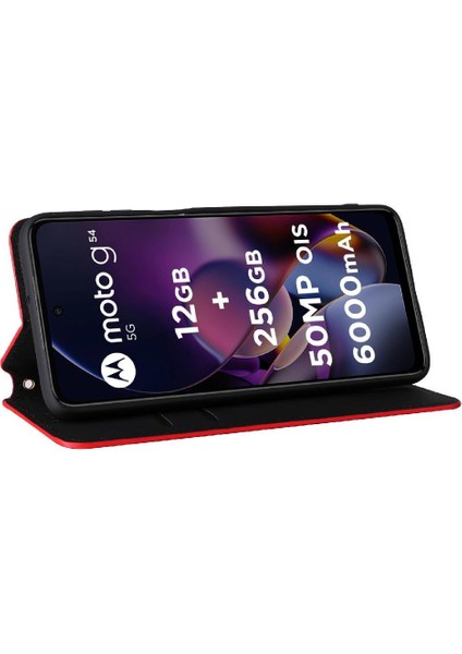Motorola Moto G54 5g Pu Deri Kart Yuvaları Tutucu Manyetik 3D (Yurt Dışından) fırsatları