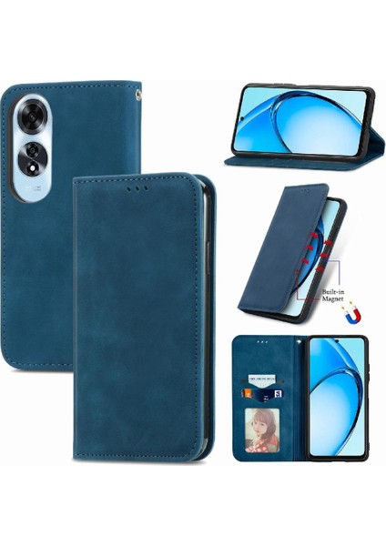 Oppo A60 4g Cüzdan Için Flip Case Darbeye Kapak Çevirin Deri Kılıf (Yurt Dışından) modelleri