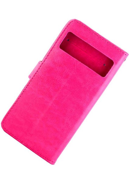 Google Piksel 7 Pro Kickstand Pu Deri Manyetik Kapatma Için Flip Case (Yurt Dışından) modelleri