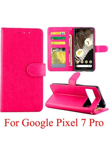 Google Piksel 7 Pro Kickstand Pu Deri Manyetik Kapatma Için Flip Case (Yurt Dışından) indirimleri