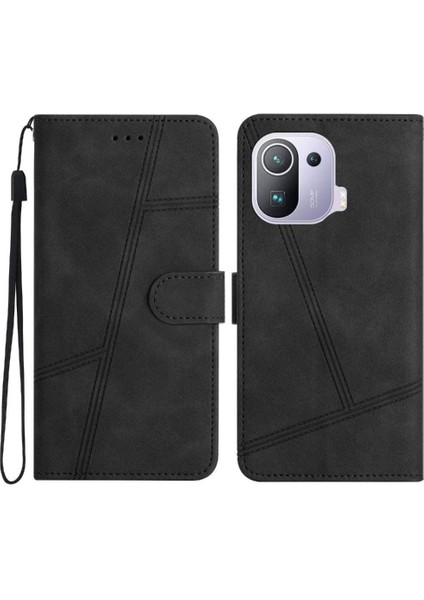 Xiaomi 11 Pro Için Flip Case Kart Yuvaları Tutucu Manyetik Tam Koruma Pu (Yurt Dışından)