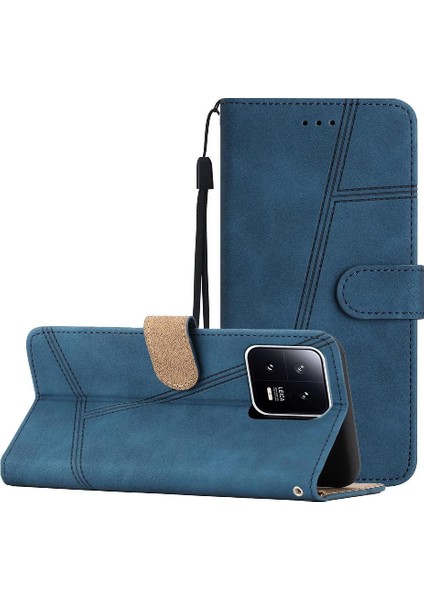 Xiaomi 13 Pro Için Flip Case Cüzdan Pu Deri Flip Case Folio Tam Koruma (Yurt Dışından)
