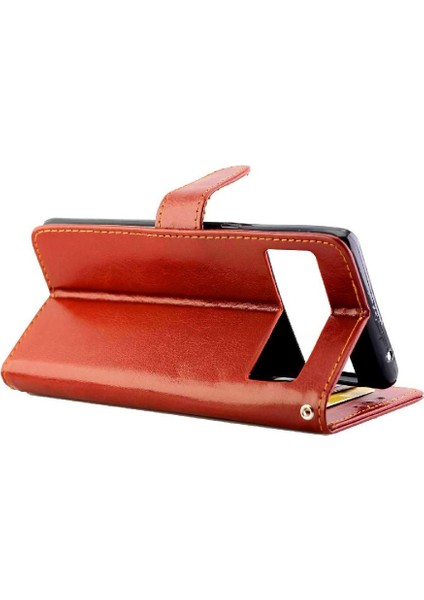 Google Piksel 7 Pro Kickstand Pu Deri Manyetik Kapatma Için Flip Case (Yurt Dışından) modelleri
