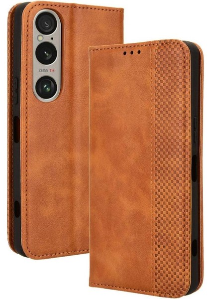 Sony Xperia 1 Ⅵ Manyetik Kapatma Pu Deri Cüzdan Için Kılıf (Yurt Dışından) fırsatları