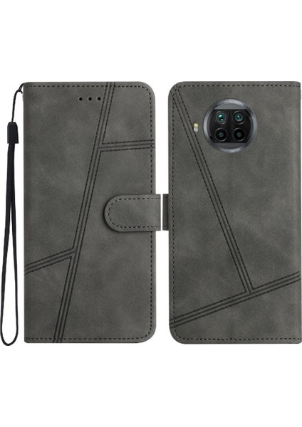 Xiaomi 10T Lite Bilek Kayışı Için Flip Case Kart Yuvaları Tutucu Manyetik Tam (Yurt Dışından)