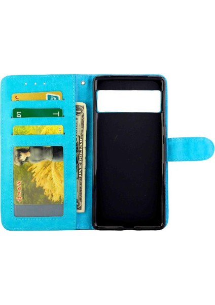 Google Piksel 7 Pro Kickstand Pu Deri Manyetik Kapatma Için Flip Case (Yurt Dışından) indirimleri