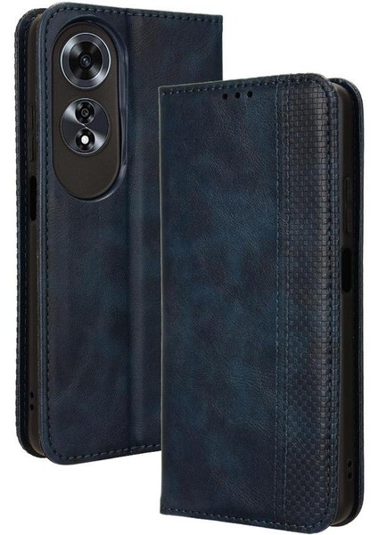 Oppo A60 4g Cüzdan Manyetik Kapatma Pu Deri Için Kılıf (Yurt Dışından) modelleri