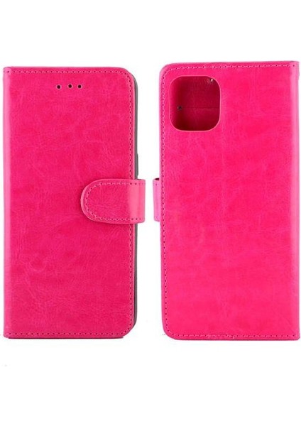 IPhone 11 Için Flip Case Pro Max Darbeye Pu Deri Kickstand Kart (Yurt Dışından)