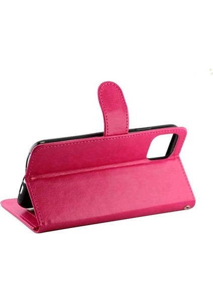 IPhone 11 Için Flip Case Pro Max Darbeye Pu Deri Kickstand Kart (Yurt Dışından) modelleri