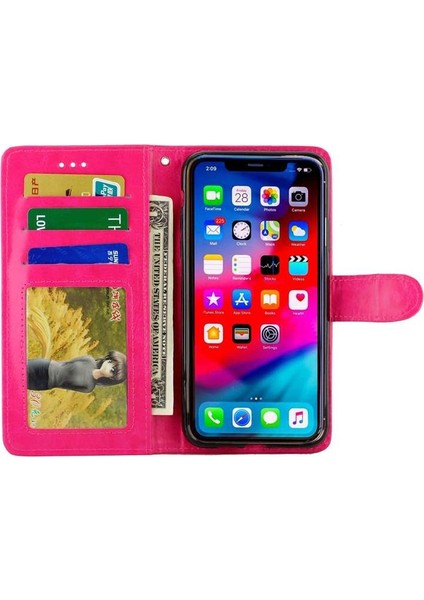 IPhone 11 Için Flip Case Pro Max Darbeye Pu Deri Kickstand Kart (Yurt Dışından) indirimleri