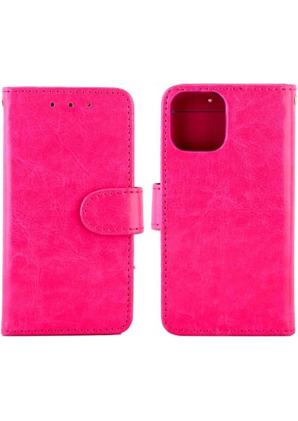 IPhone 13 Mini Manyetik Kapatma Pu Deri Kickstand Kart Için Flip Case (Yurt Dışından)