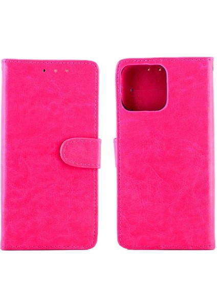 IPhone 15 Için Flip Case Pro Max Kart Tutucu Manyetik Kapatma Darbeye Pu (Yurt Dışından)