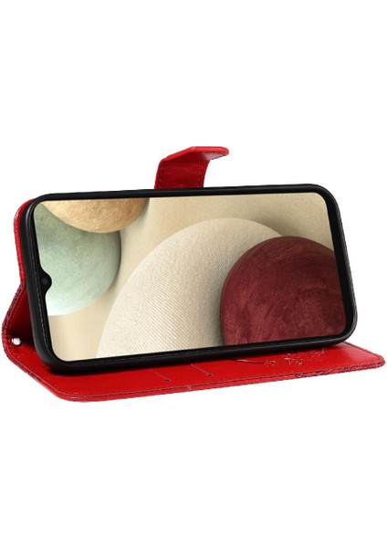 Samsung Galaxy A22 4g Için Flip Case Yüksek Kalite Deri Kabartmalı El (Yurt Dışından) fırsatları