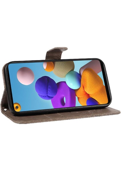 Samsung Galaxy A21S Ayrılabilir El Kayışı ile Yüksek Kalite Için Flip Case (Yurt Dışından) indirimleri