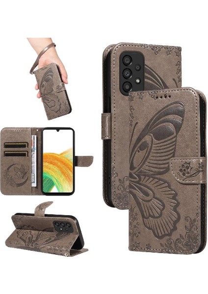 Kredi Kartı Yuvası ile Samsung Galaxy A53 5g Için Flip Case Yüksek Kalite (Yurt Dışından)