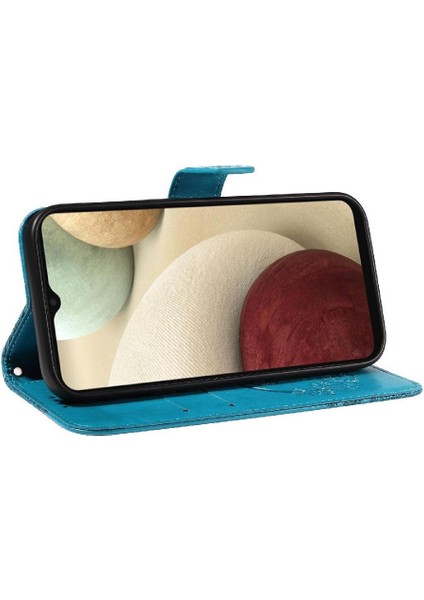Samsung Galaxy A22 4g Için Flip Case Yüksek Kalite Deri Kabartmalı El (Yurt Dışından) fırsatları