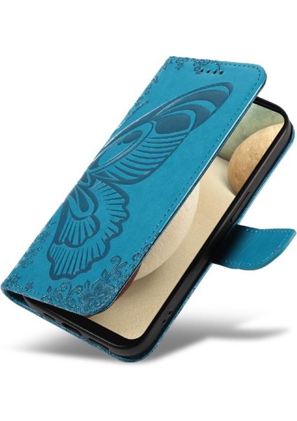 Samsung Galaxy A22 4g Için Flip Case Yüksek Kalite Deri Kabartmalı El (Yurt Dışından) indirimleri