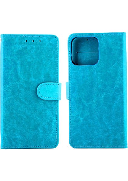 IPhone 13 Için Flip Case Pro Max Kart Tutucu Pu Deri Darbeye Kapatma (Yurt Dışından)