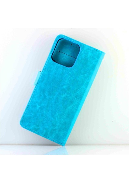 IPhone 13 Için Flip Case Pro Max Kart Tutucu Pu Deri Darbeye Kapatma (Yurt Dışından)