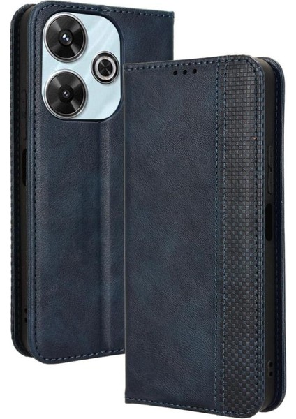 Xiaomi Poco M6 4g Pu Deri Manyetik Kapatma Cüzdan (Yurt Dışından)